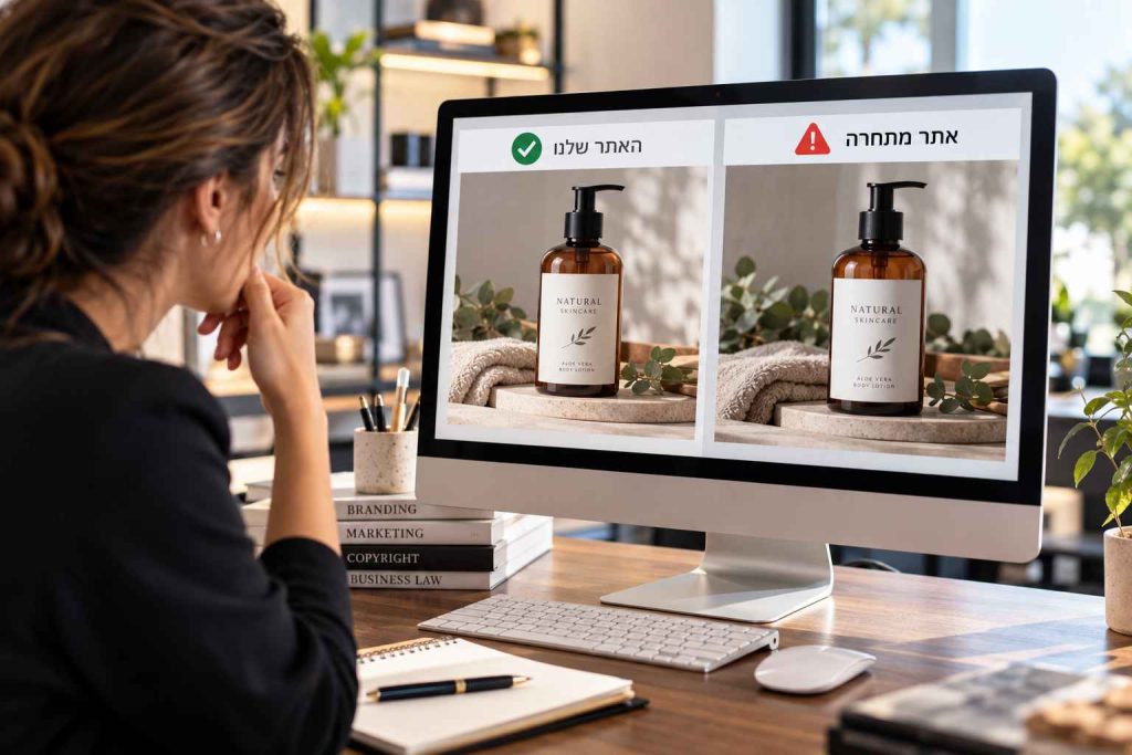 מצאתם את התמונות או הטקסטים שלכם אצל מתחרה? ככה נראים הצעדים לפי החוק בישראל